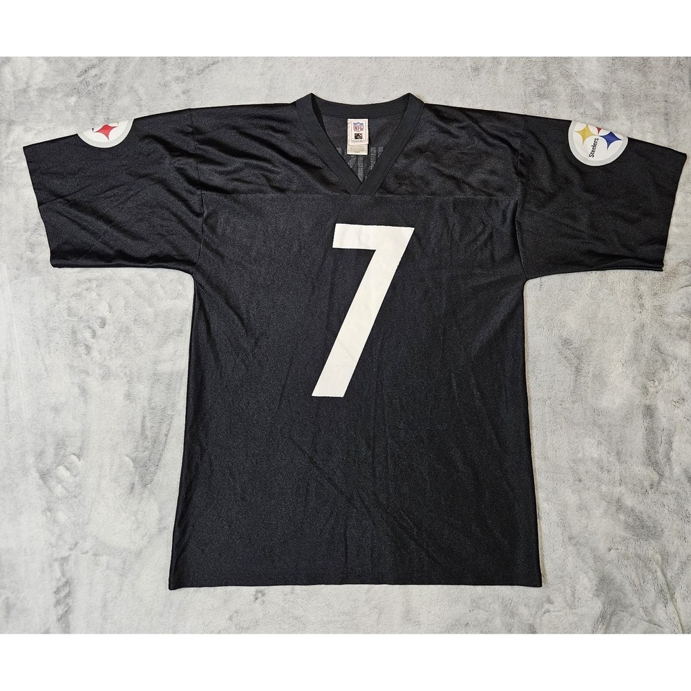 Ben Roethlisberger Pittsburgh Steelers NFL Players Jersey Black Men's Medium 7